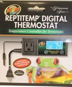 Zoomed Reptitemp reptile thermostat
